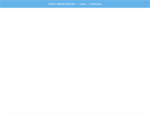 Tablet Screenshot of brandnewday.de